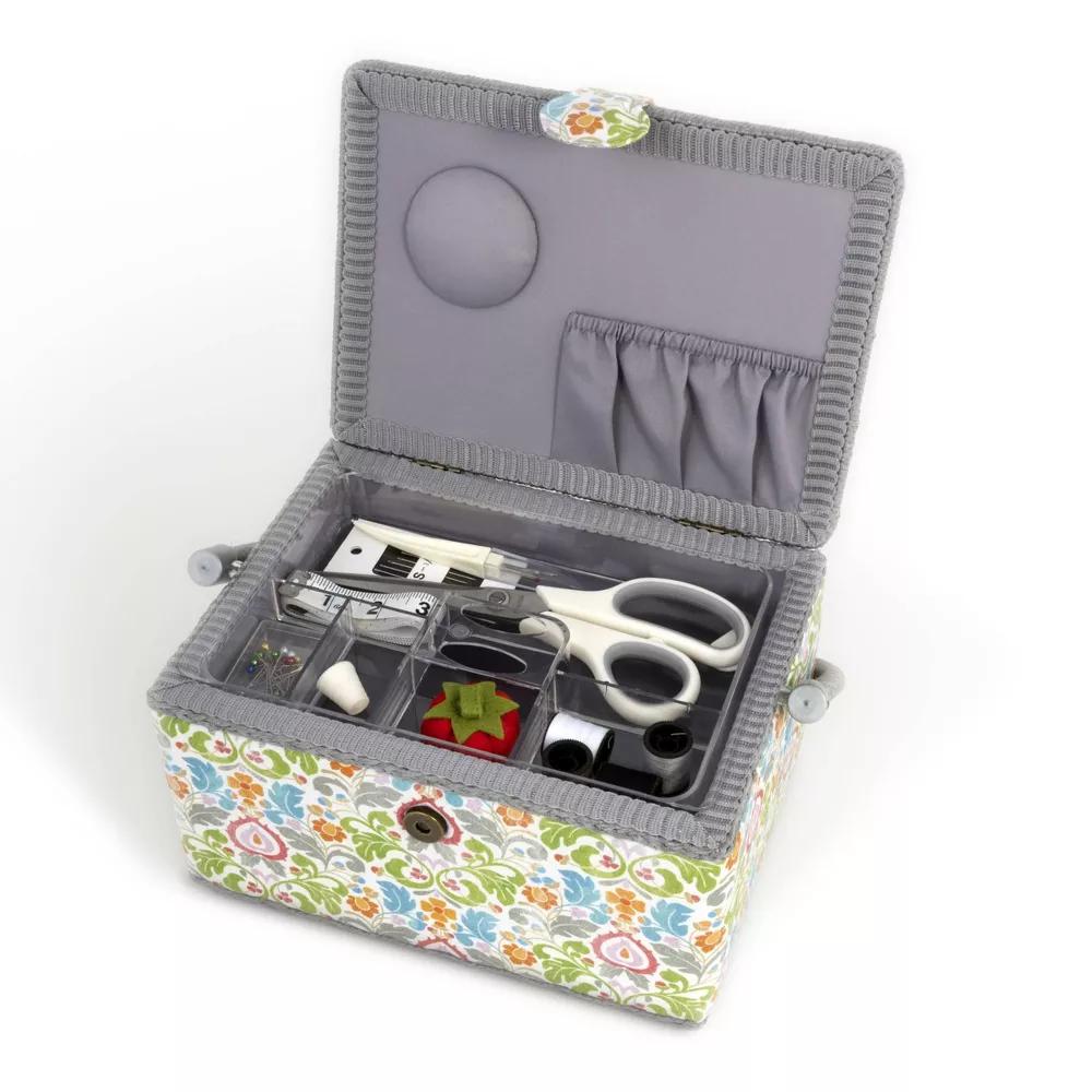 Medium Sewing Basket Kit Filled with Essential Sewing Supplies - Image 4