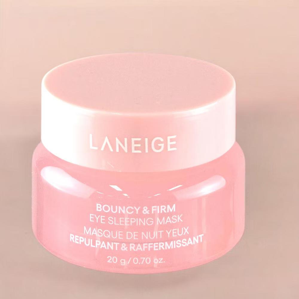 Laneige Bouncy & Firm Eye Sleeping Mask 20g (0.70oz for EYES) Wake Up Firm, Fresh, and Depuffed - Image 3