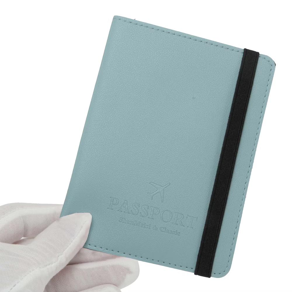 Simple Elastic Strap Passport Holder 1 Pc - Image 29