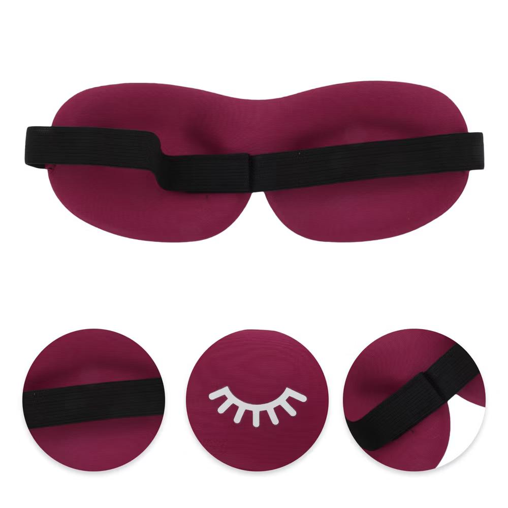 Eyelash Pattern 3D Eye Mask 1 Pc - Image 28