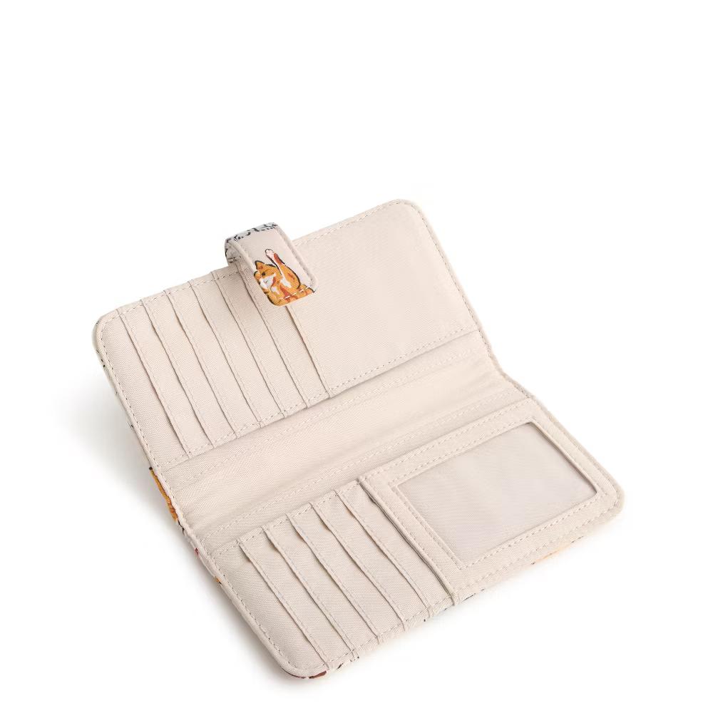 Women's Outlet Cotton Medium Essential Tab Wallet - Image 2