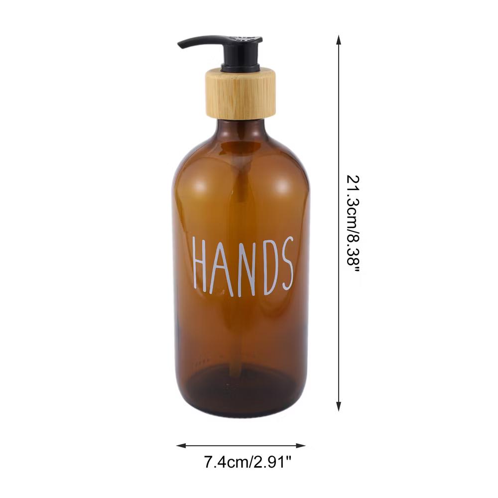 Elegant Contains the Letters DISHES Soap Pump Dispenser for Bathroom 16.9oz 1 Pc - Image 27