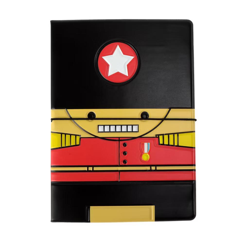 Police Officer Passport Holder Black Red 1 Pc