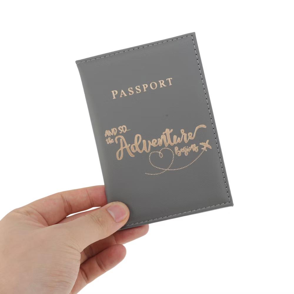 Letters Design Passport Holder 1 Pc - Image 21