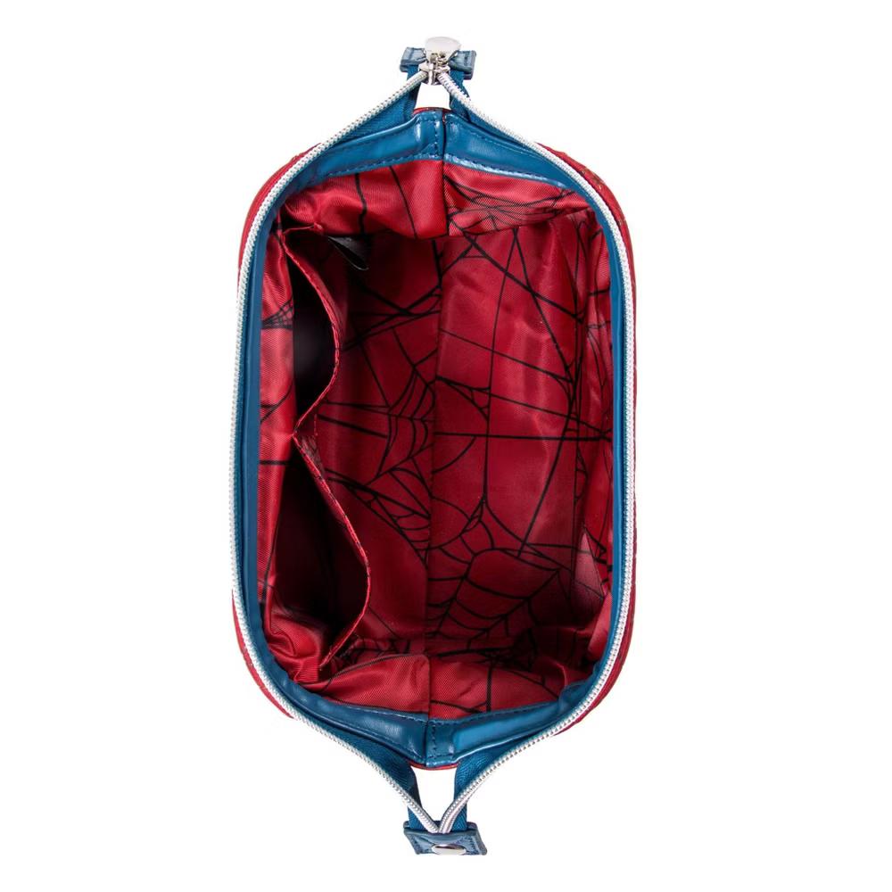 Impressions Vanity Toiletry and Tech Bag Travel Organizer with Framed Zip Opening and Inner Pockets - Image 3