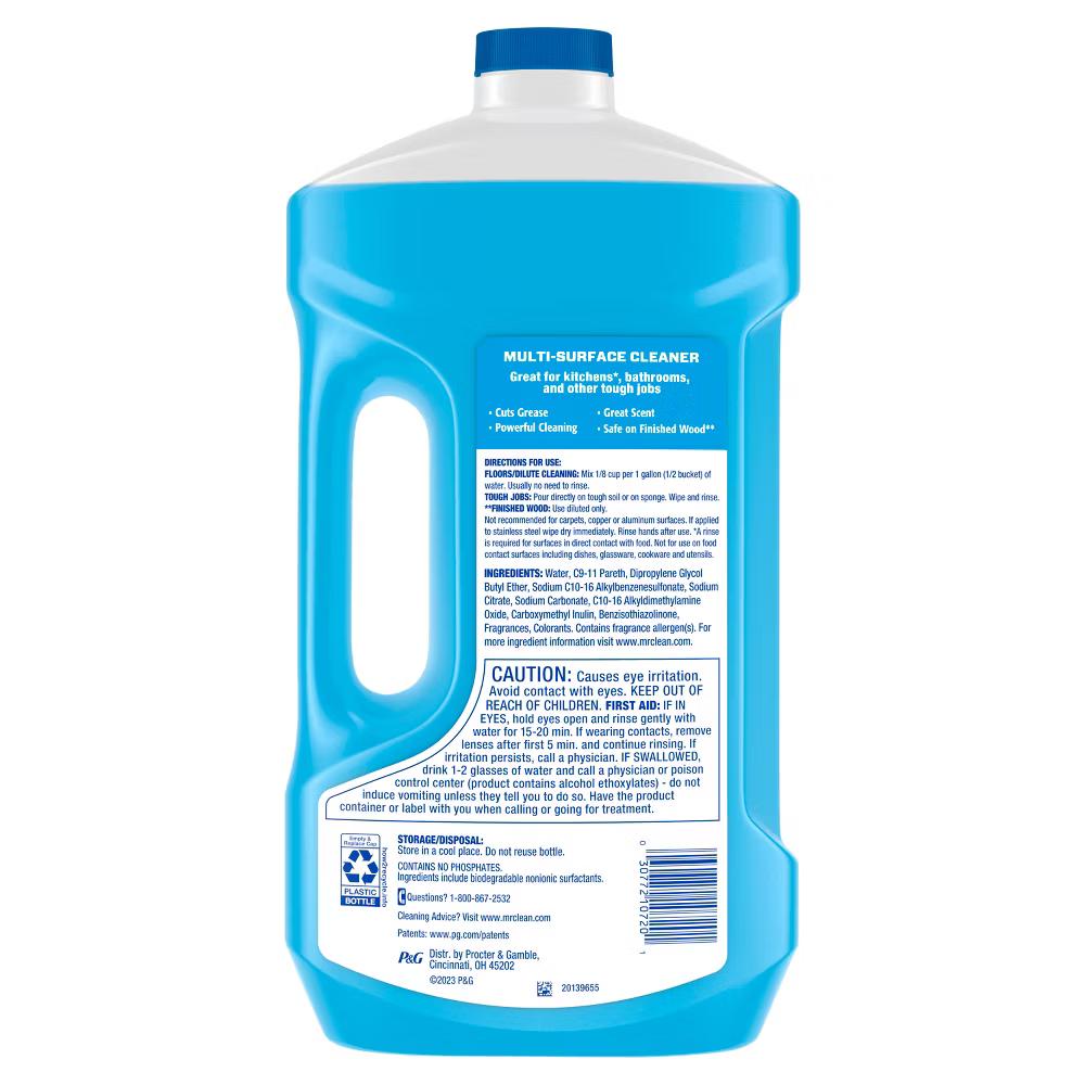 Mr. Clean Fresh Dilute Unstopables Multi-Surface Cleaner - Image 14