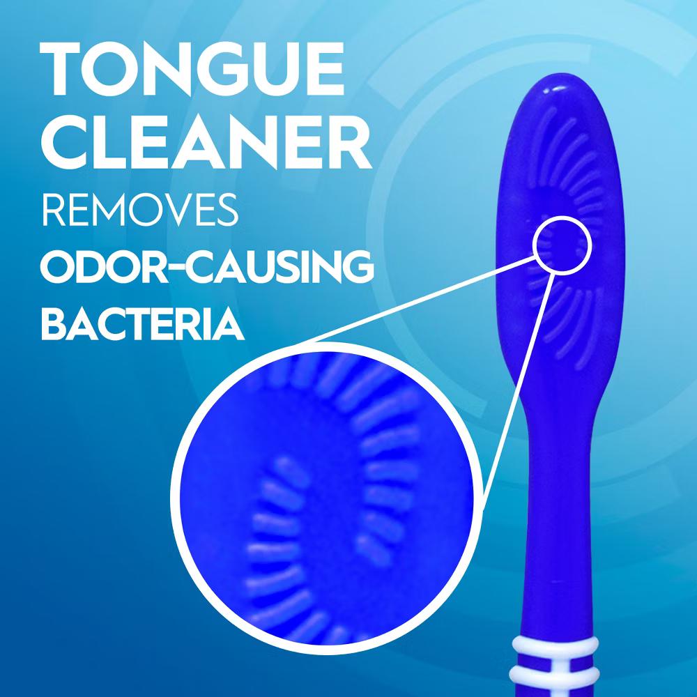 Dual Clean Toothbrush - Soft - 4ct - Image 2