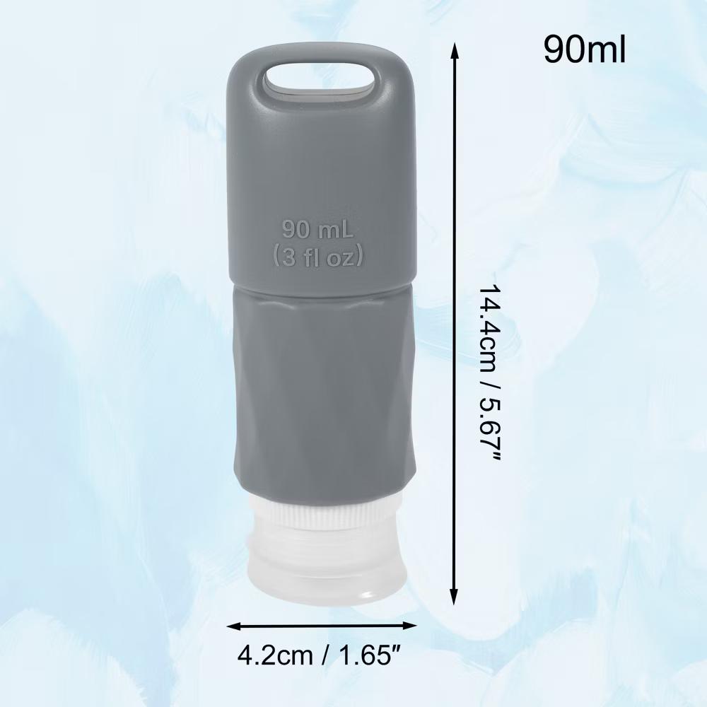 Squeezable Silicone Travel Container Set 2 Pcs - Image 10