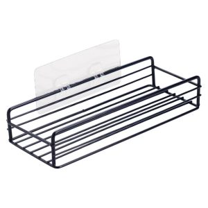 Bathroom Shower Caddy Shelf Set of 2, No-Drill Wall Mounted Storage Rack