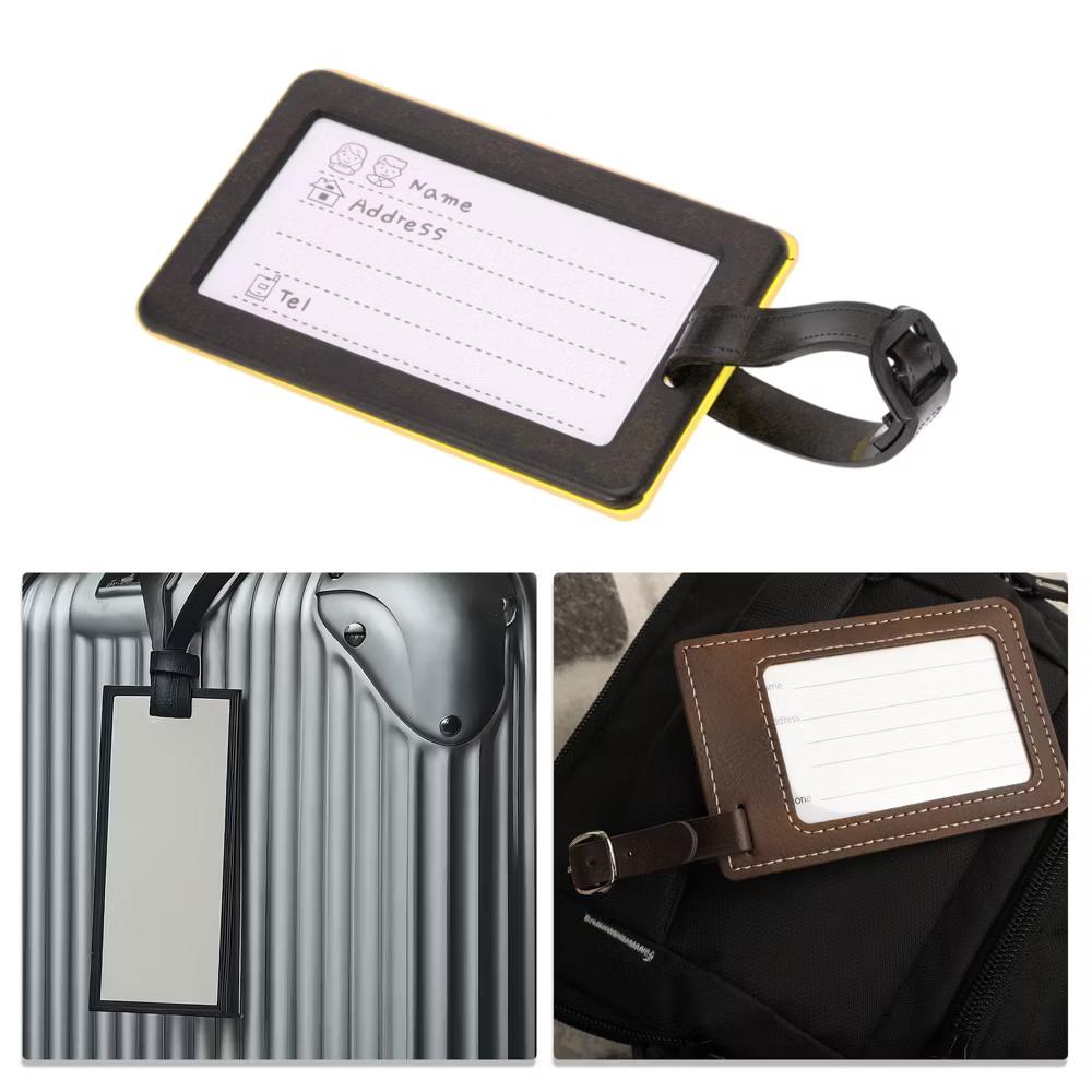 Airplane Lines Pattern Luggage Tag 1 Pc - Image 18