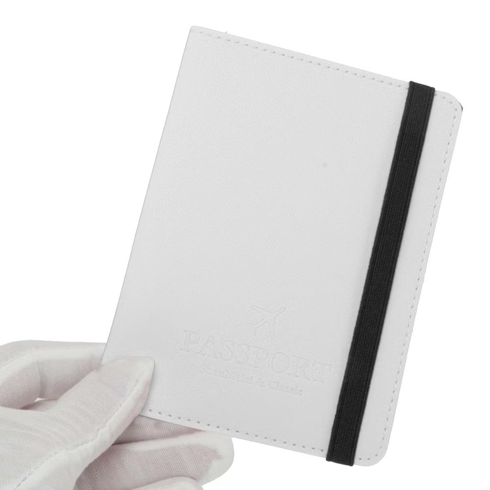 Simple Elastic Strap Passport Holder 1 Pc - Image 49