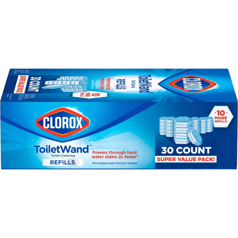 ToiletWand Refills Disposable Wand Heads - 30ct: Ammonia-Free, Multi-Surface Application - Image 2