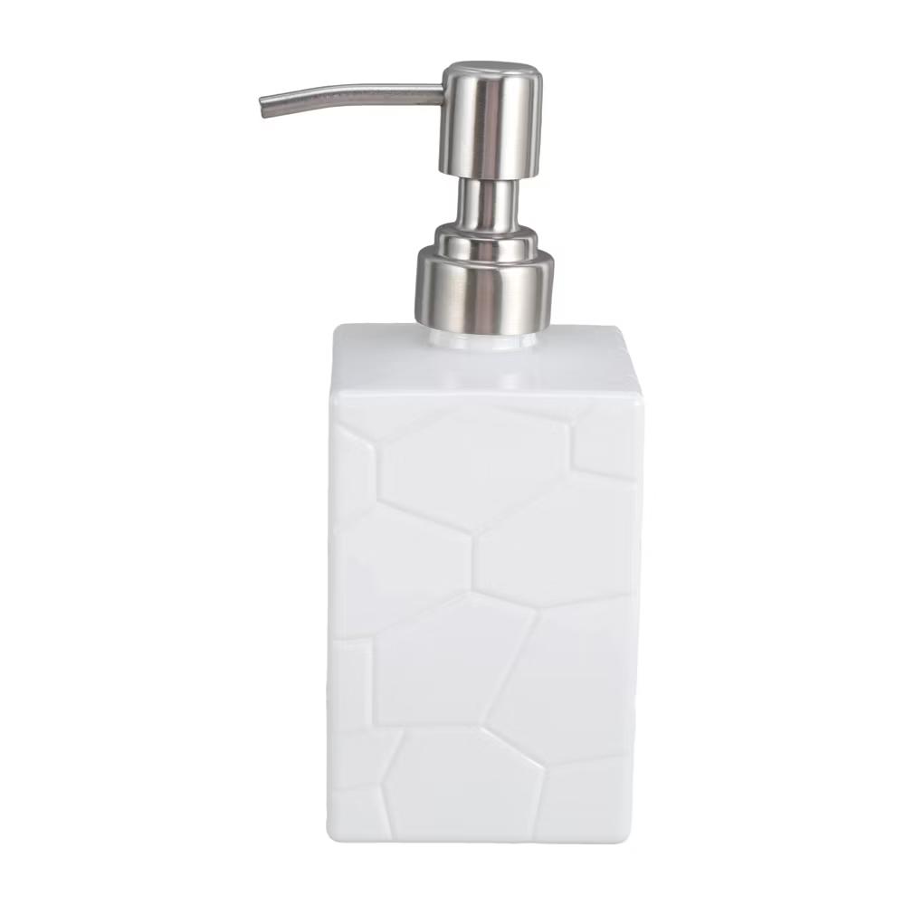 Texture Pattern Pump Soap Dispenser 1 Pc - Image 26