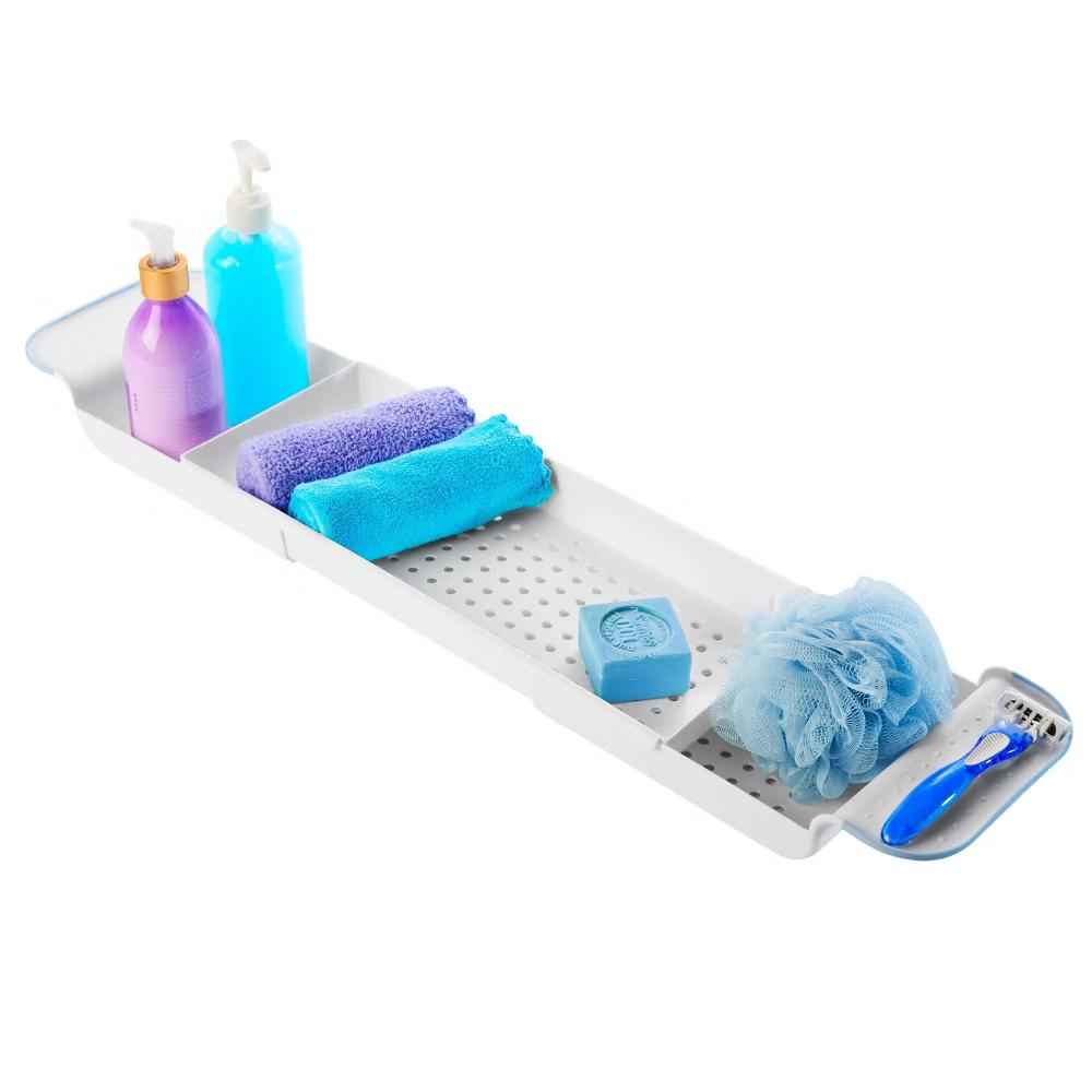madesmart Expandable Bathtub Tray - Image 4