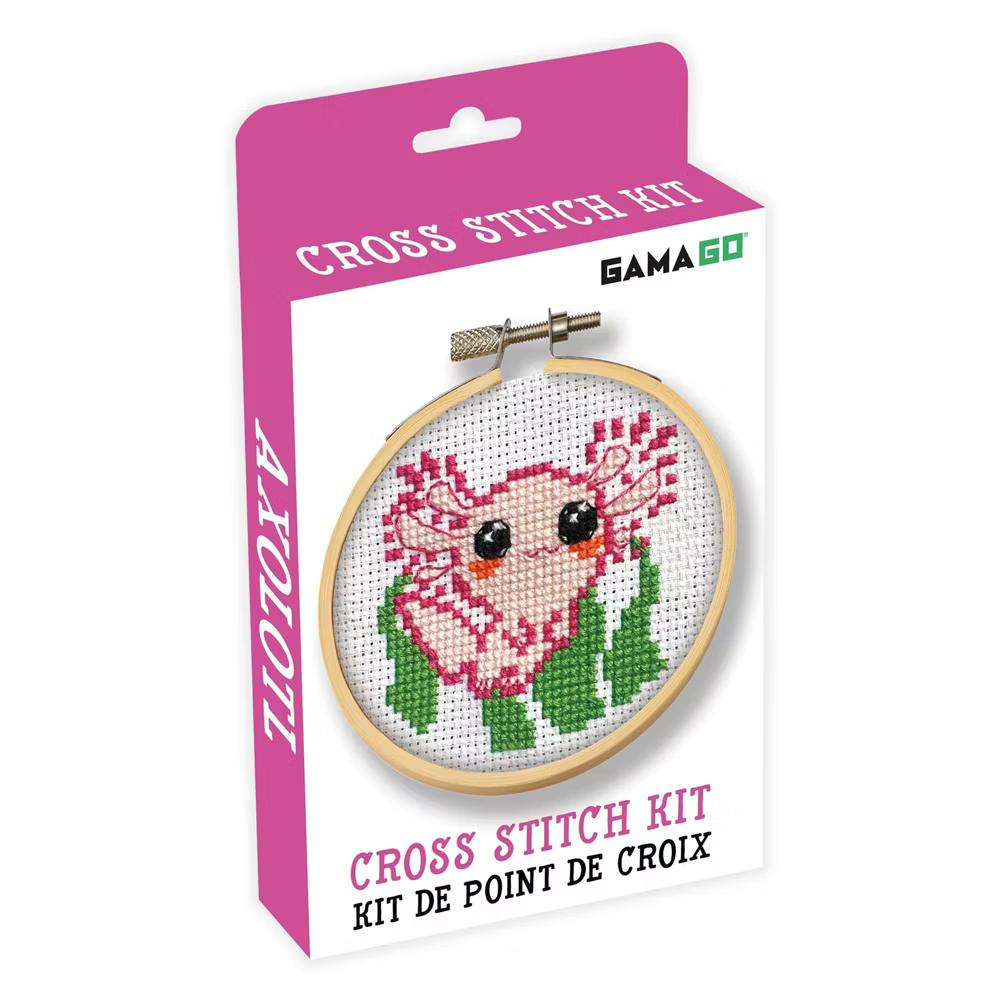 NMR Distribution Axolotl Cross Stitch Embroidery Kit - Image 3