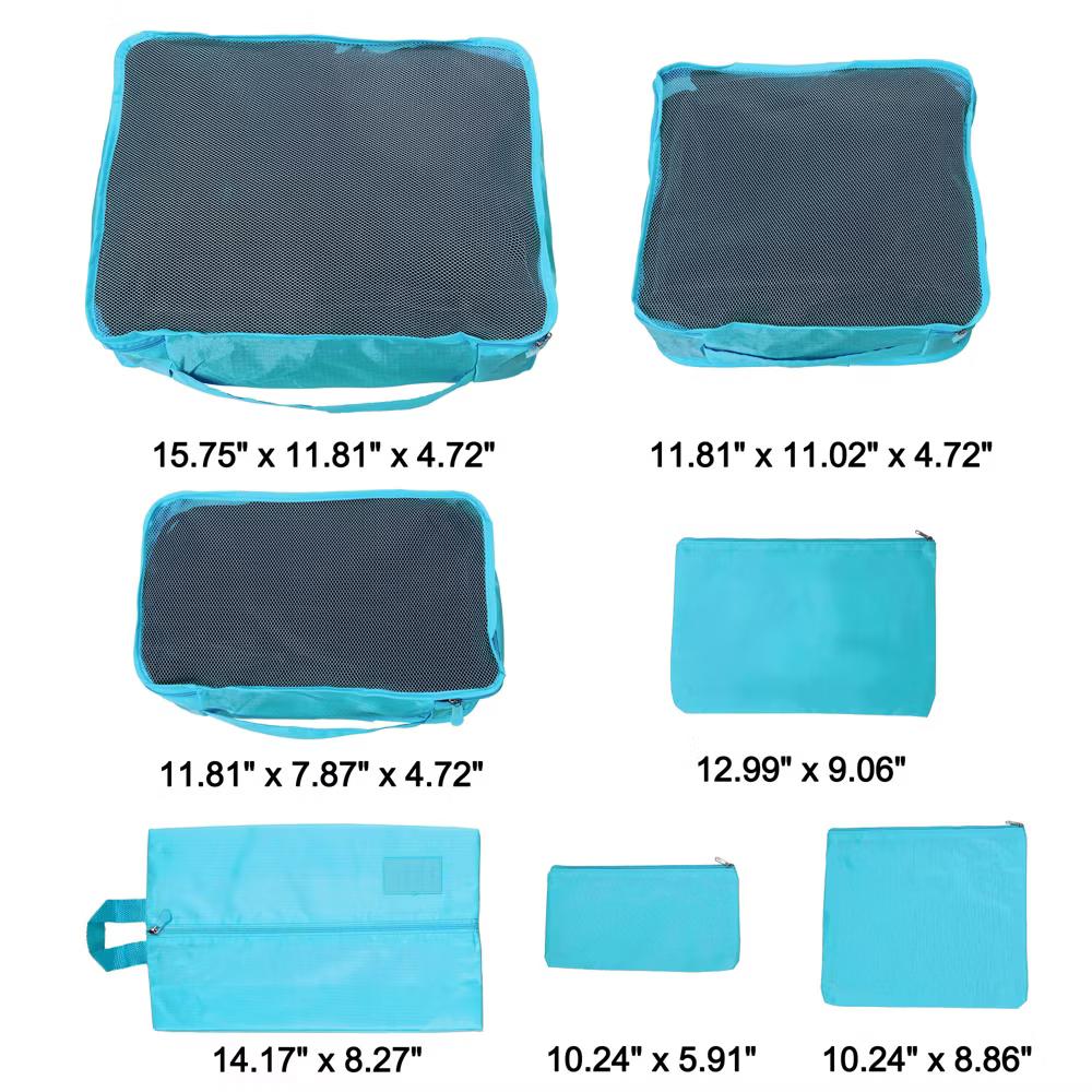 Zipper Design Packing Cube Set 7 Pcs - Image 28