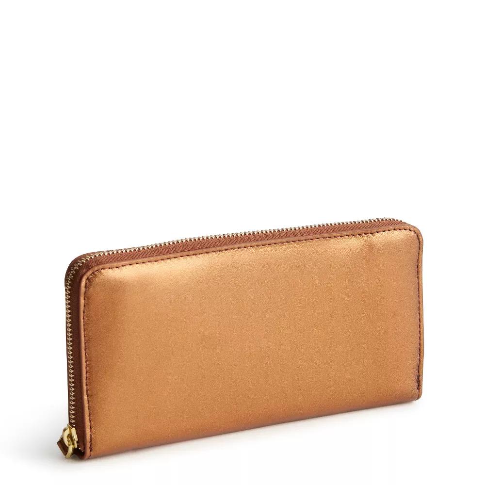 Women's Leather Continental Wallet - Image 5