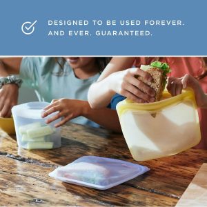 Stasher Reusable Silicone Travel Accessories Bag Set - 2pk