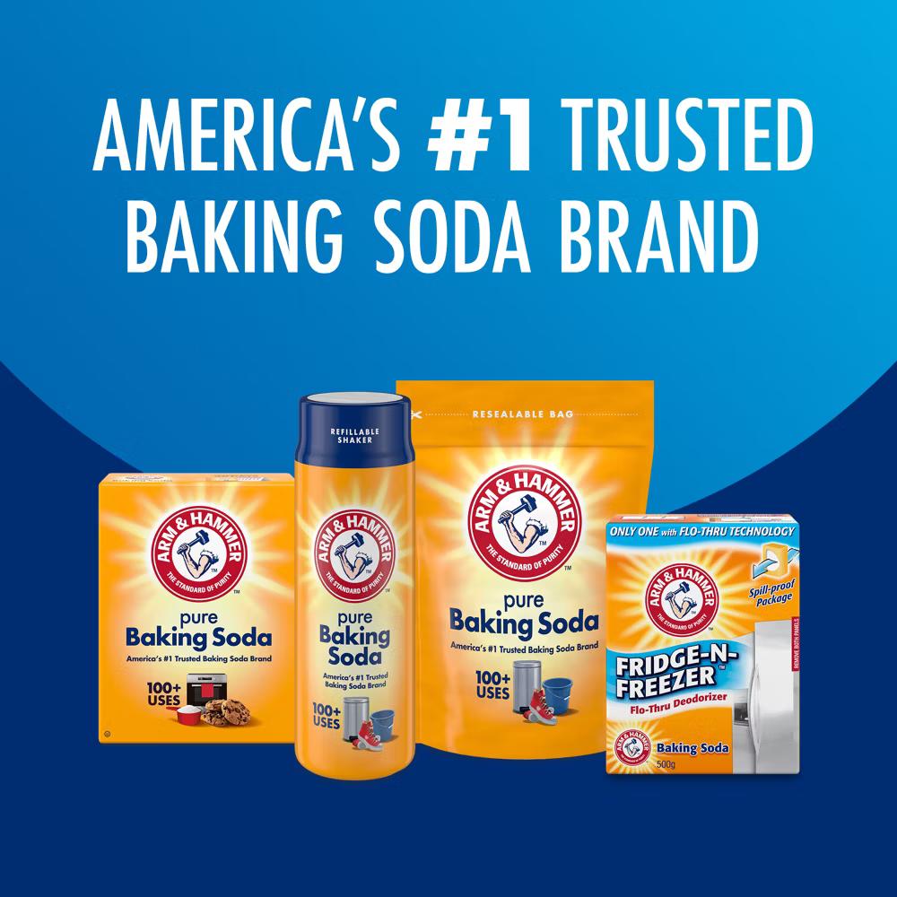 Arm & Hammer Baking Soda Shaker Air Freshener - 12oz: Solid Form, Non-Powered, Scented - Image 7