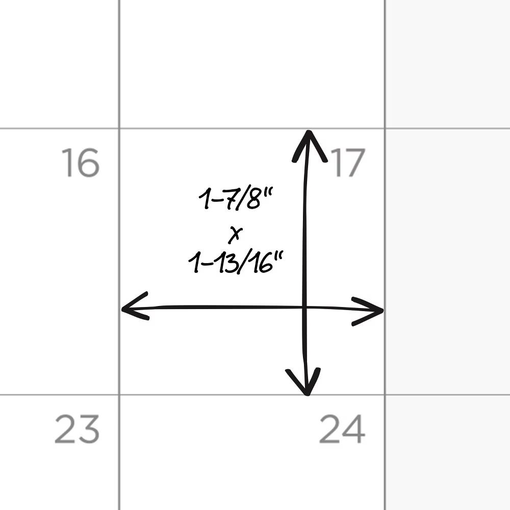 Mead 8.5"x11" 2026-2027 Basic Large Weekly/Monthly Black