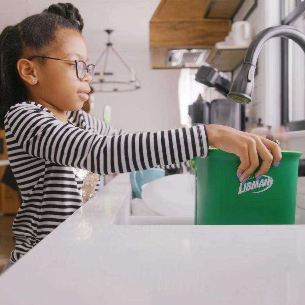 Libman Rinse 'n Wring Mop System: Microfiber, Grip Handle, Hanging Loop, Multi-Surface Use - Image 25