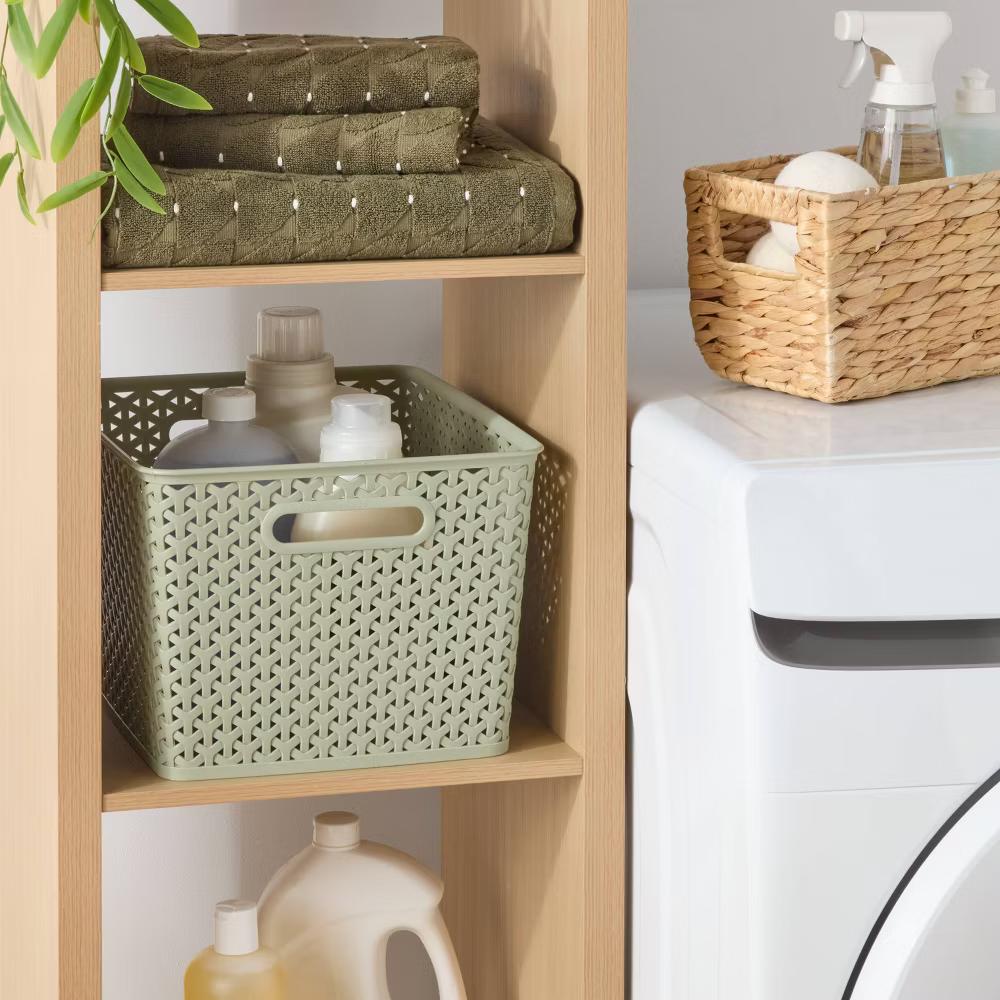 Y-Weave Large Decorative Storage Basket - Image 22