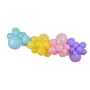 70ct Large Balloon Arch Garland Pastels
