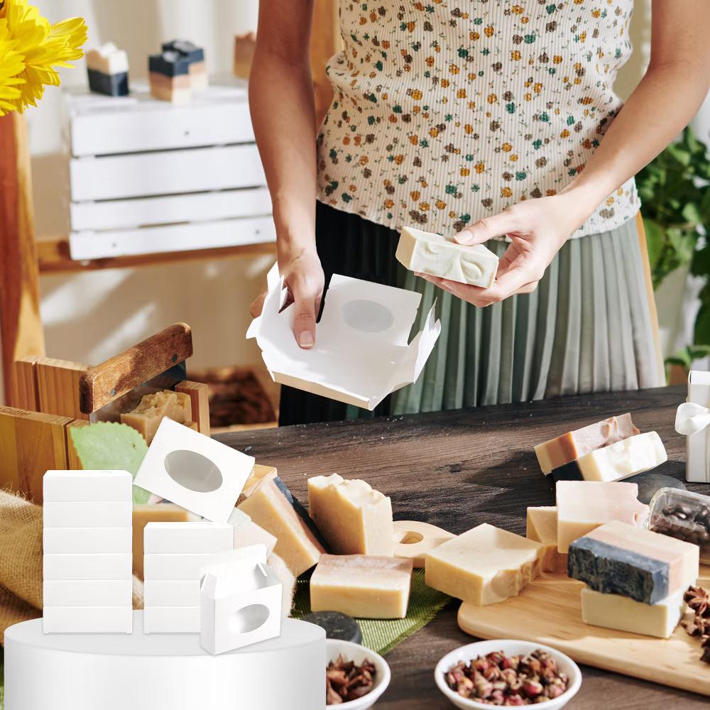 Paper Sturdy Construction Soap Box with Window 40 Pcs - Image 16