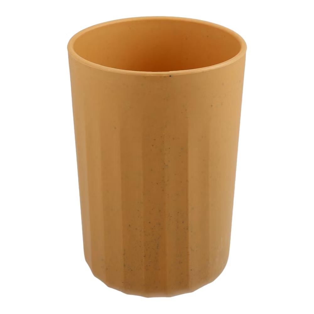 Bathroom Tumbler with Smooth Lines Wheat Straw Cup for Bathroom for Toothpaste 4.09''x2.80'' 1Pc - Image 38