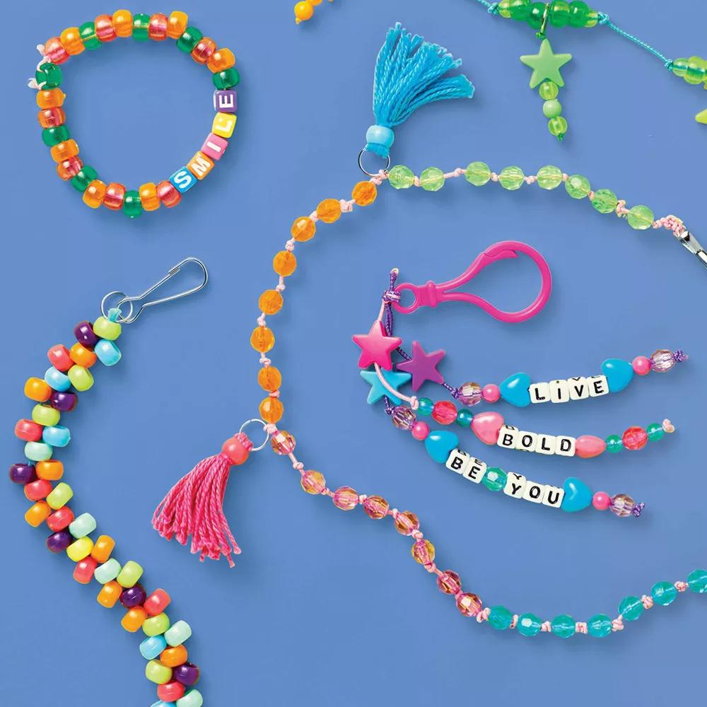502pc String A Bling Jewelry Set - DIY Bead Kit for Bracelet Making & Friendship Bracelets - Image 6