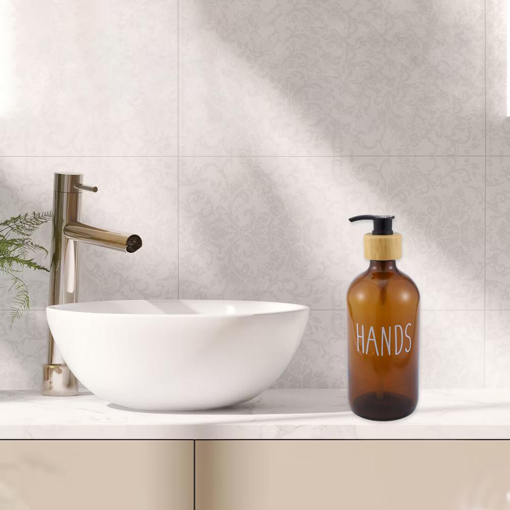 Elegant Contains the Letters DISHES Soap Pump Dispenser for Bathroom 16.9oz 1 Pc - Image 25
