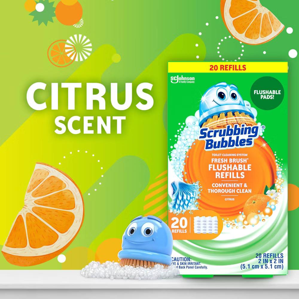 Scrubbing Bubbles Fresh Brush Flushable Refills - Image 10