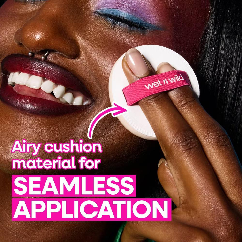 Wet n Wild Triple Feature 3-Piece Cushion Makeup Sponge Set: For Cream, Powder, Liquid, Multi-Use - Image 8