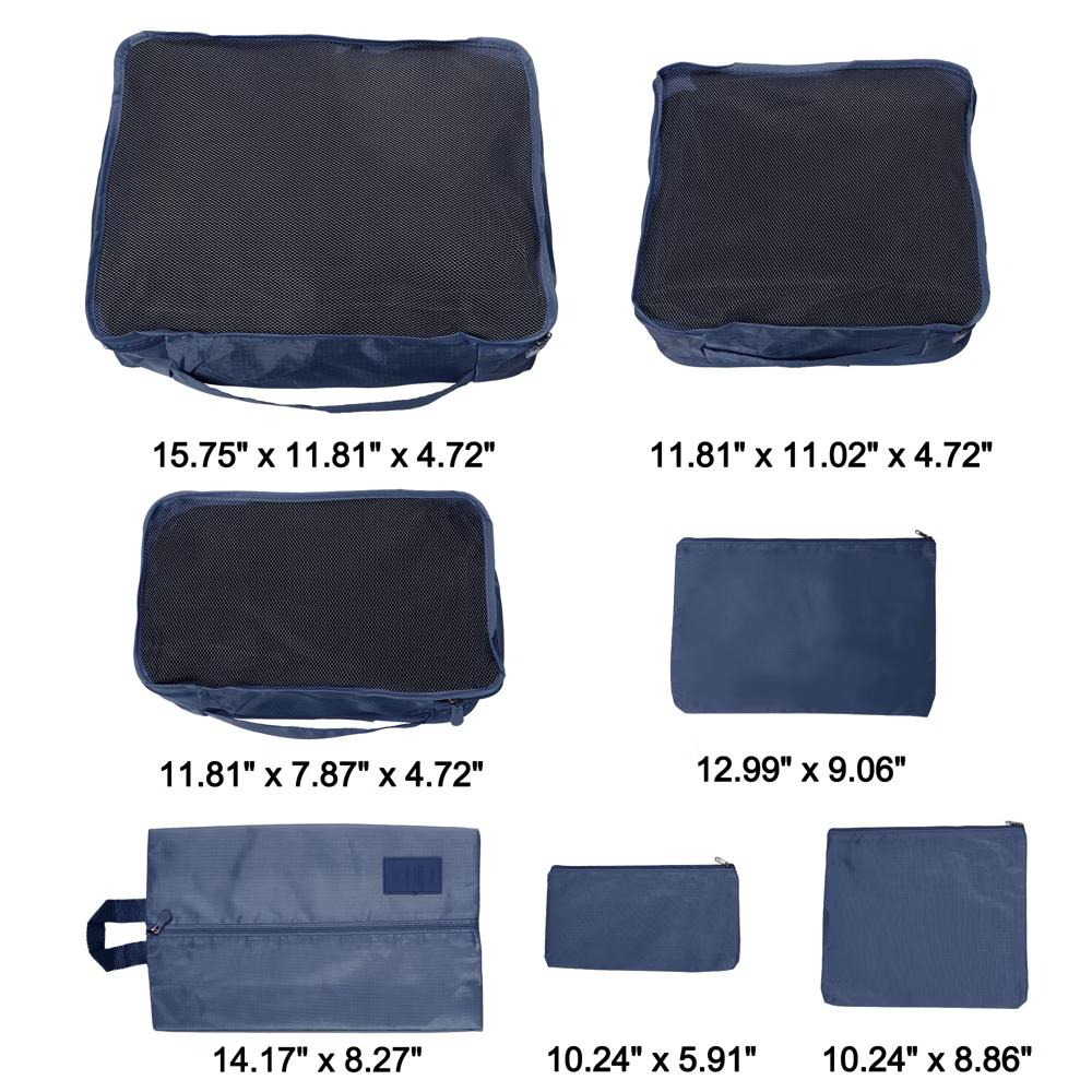 Zipper Design Packing Cube Set 7 Pcs - Image 13