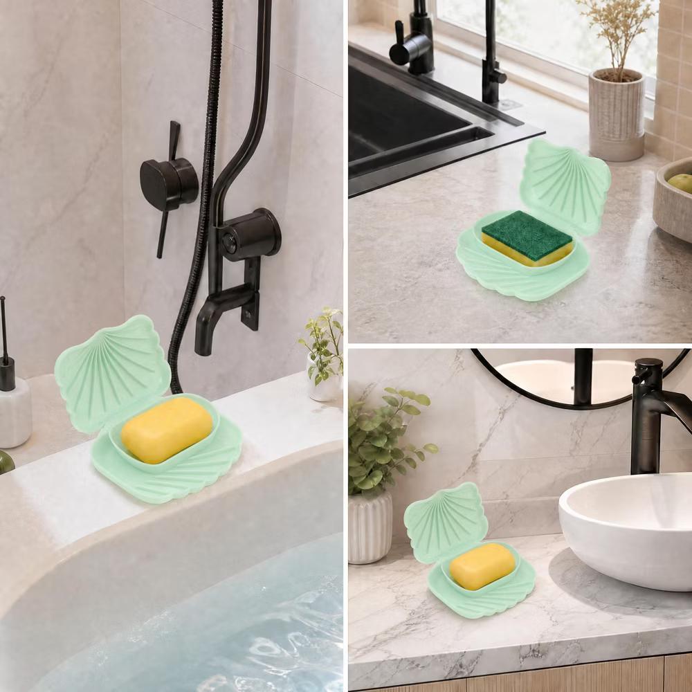 Seashell Shape Soap Dish 1 Pc - Image 9