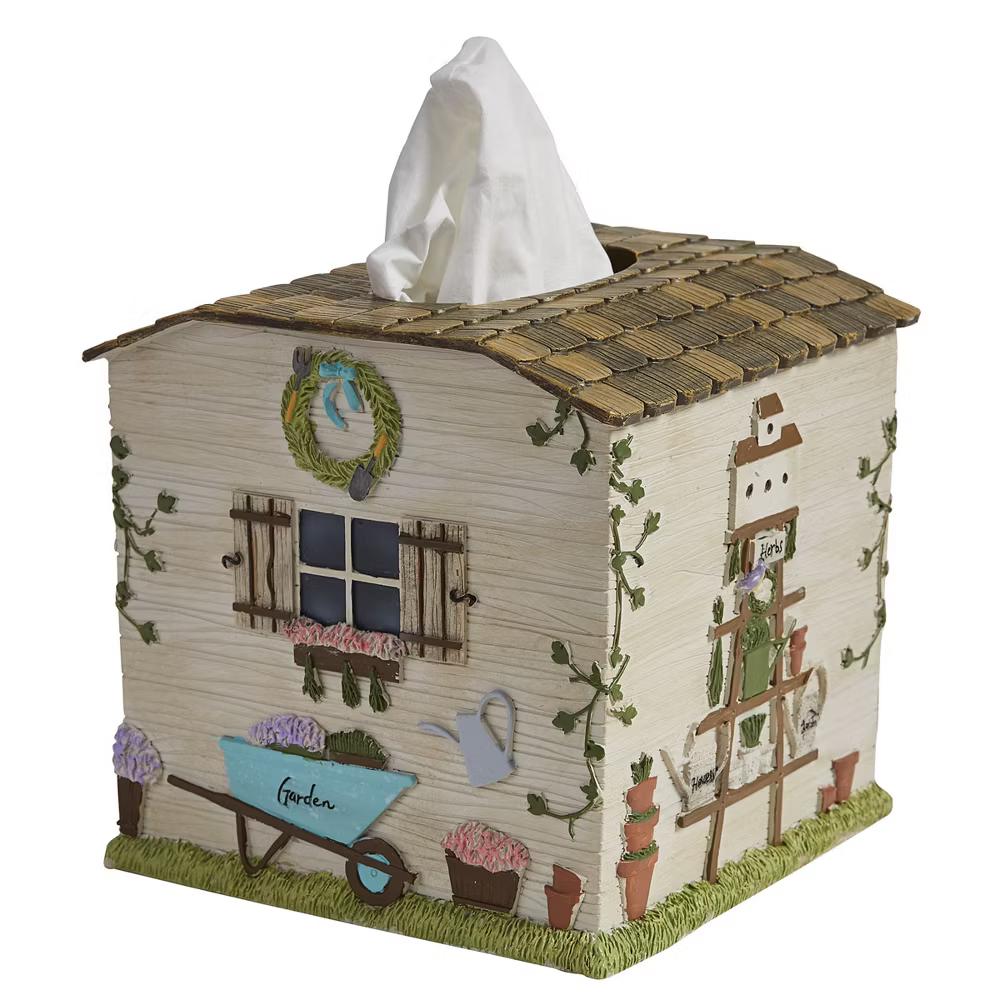 Park Designs Spring Garden Tissue Box Cover - Image 4
