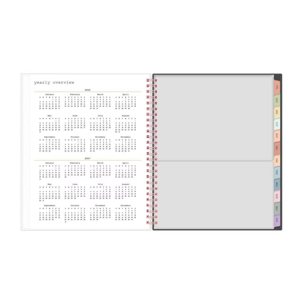 WAAV 7"x9" Planner Vibrancy Frosted AY 2026-2027 Weekly/Monthly Safety Wirebound - Image 12