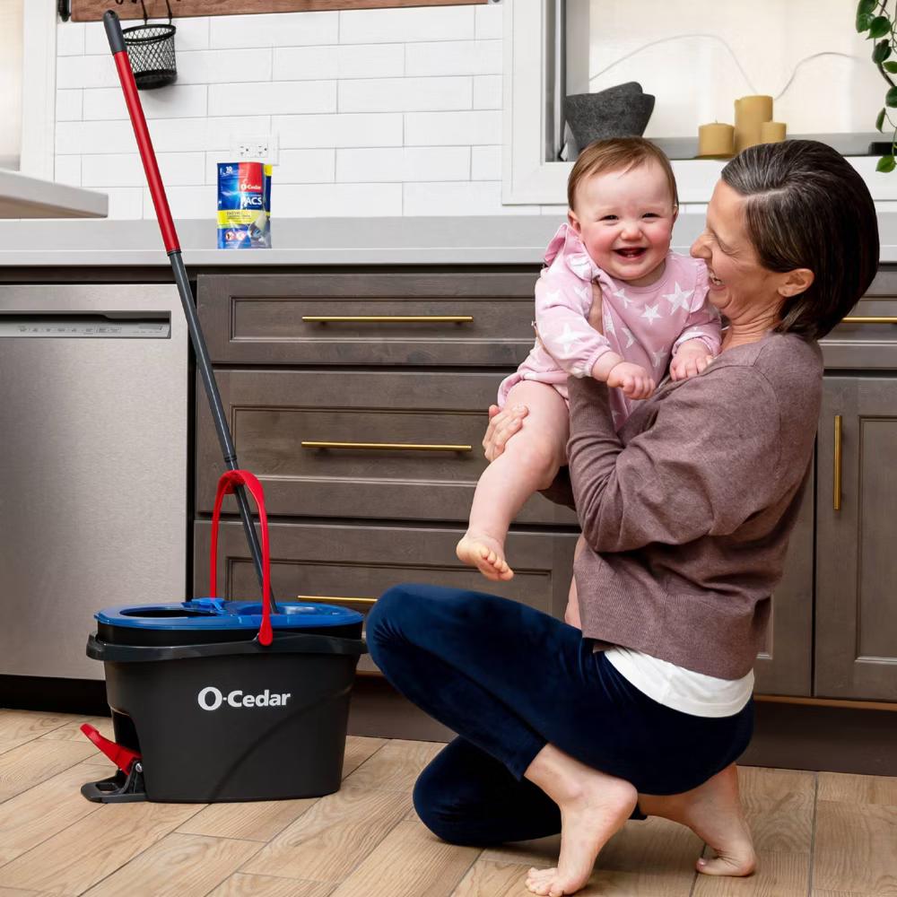RinseClean Spin Mop & Bucket System: Cleaning Tools and Accessories