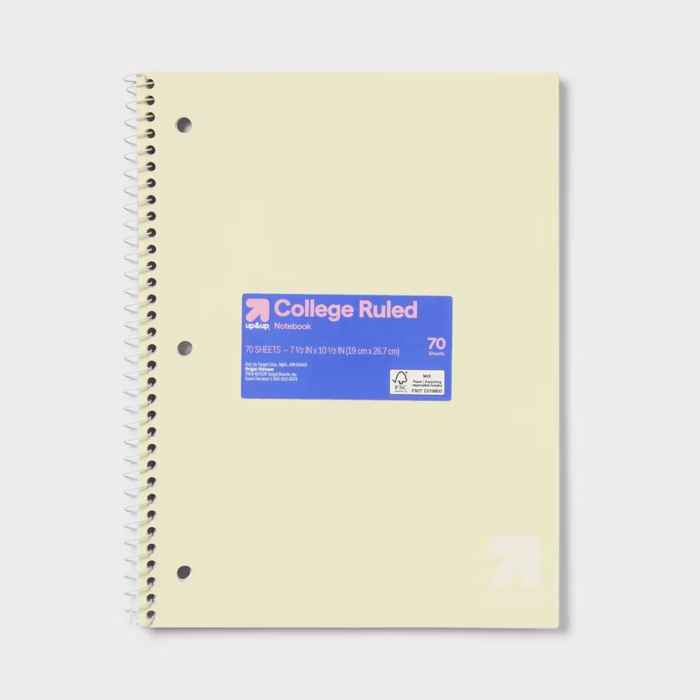 Pastel College Ruled Notebook - Image 19