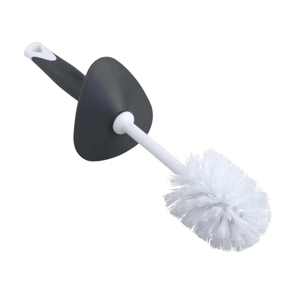 Covered Toilet Brush & Holder: Reusable, Cleaning Tools and Accessories, Porcelain Application - Image 3