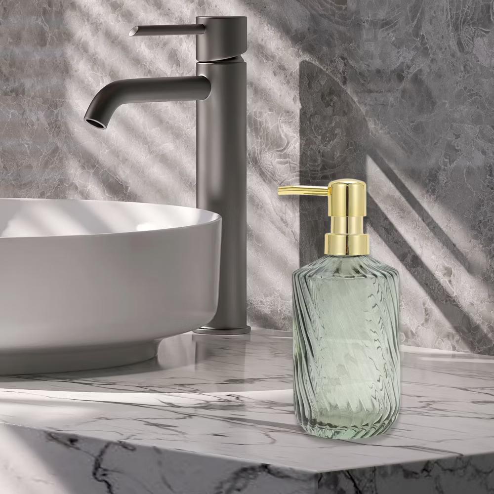 Durable Cylinder Twill Lines Soap Dispenser 1 Pc - Image 29