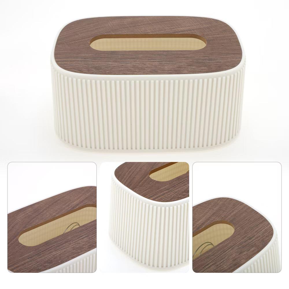 Vertical Stripes Spring Design Tissue Box Cover 1 Pc - Image 17