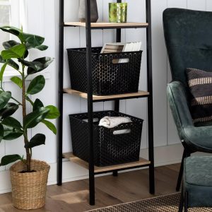 Y-Weave Large Decorative Storage Basket