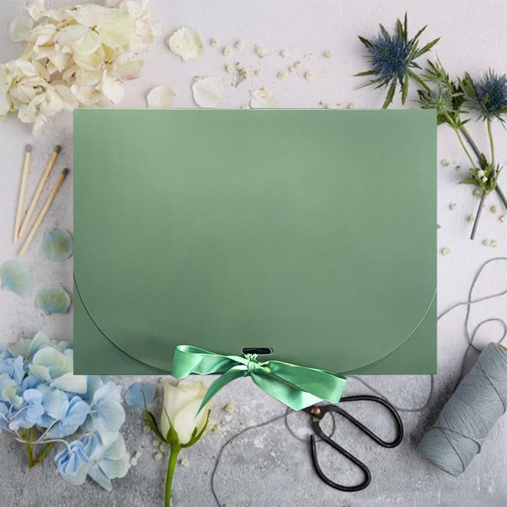 10 Pack Sage Green Bridesmaid Proposal Gift Boxes with Lids and Ribbons Durable Paper for Wedding Birthday Party Christmas - Image 7
