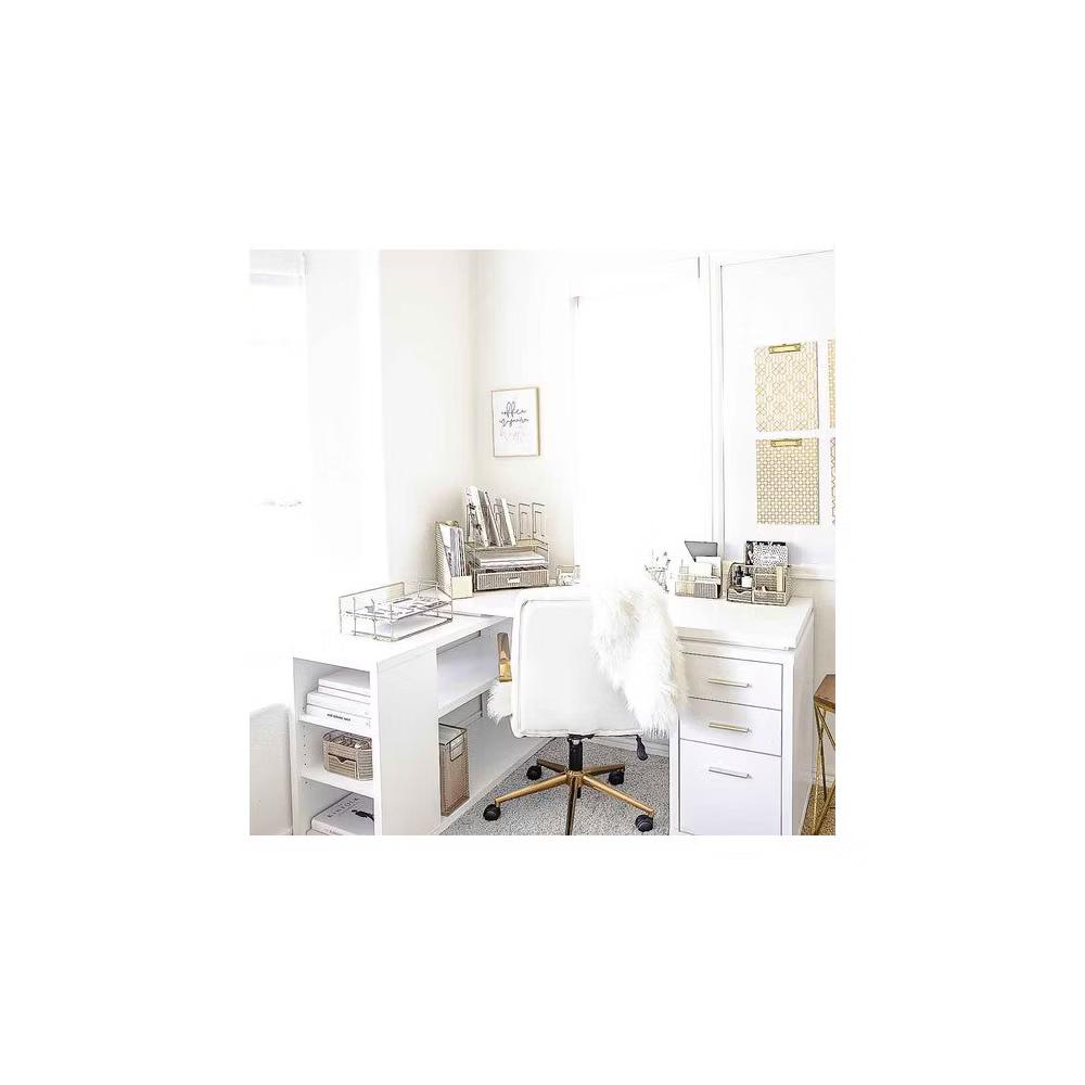 Blu Monaco Desk Organizer with File Sorters & Drawer - Image 13
