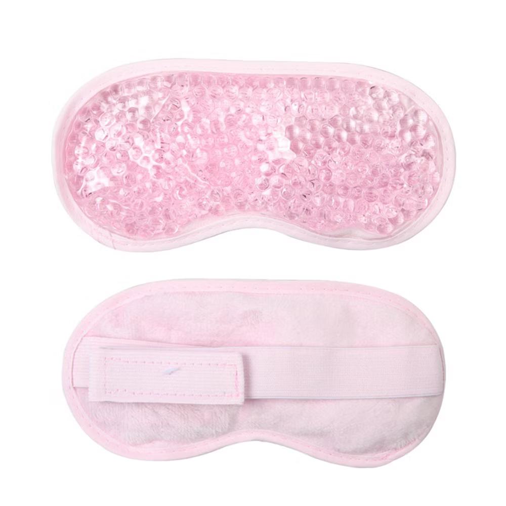 Reusable Gel Bead Eye Mask Hot and Cold Compress PVC Eye Cover with Adjustable Strap - Image 17