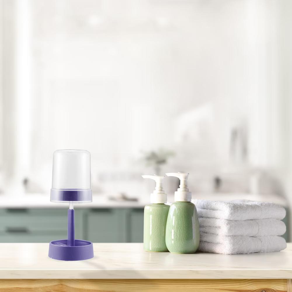 Adjustable Toothbrush Holder with Cover for Bathroom Electric Toothbrush Holder 10.63" 1 Pc - Image 6