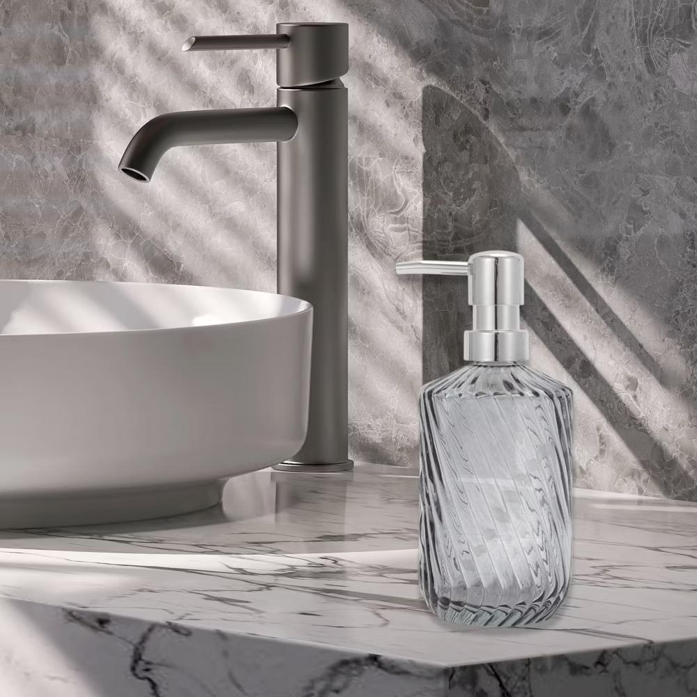 Durable Cylinder Twill Lines Soap Dispenser 1 Pc - Image 47