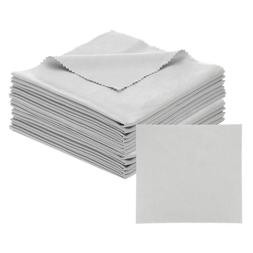 Soft Lightweight Eyeglass Camera Lens Microfiber Cleaning Cloth 12 Pcs - Image 3