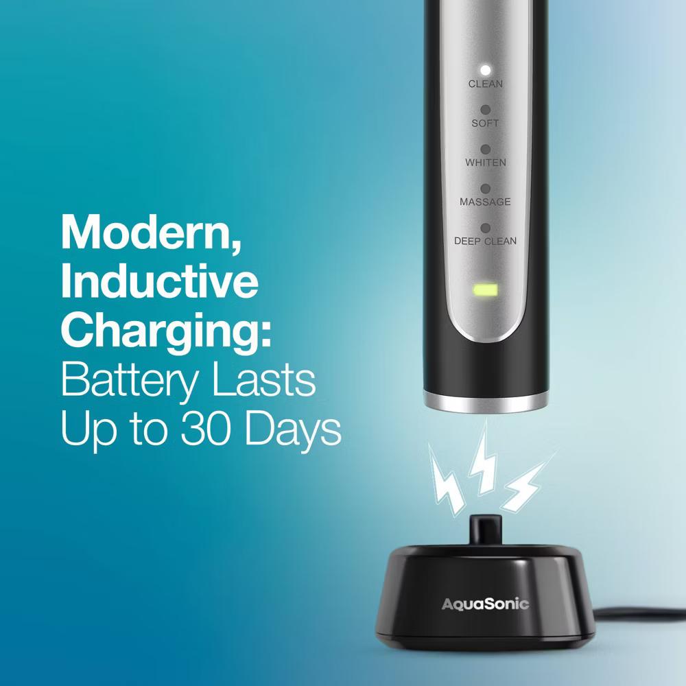Aquasonic Precision Series Rechargeable Electric Toothbrush - Image 11